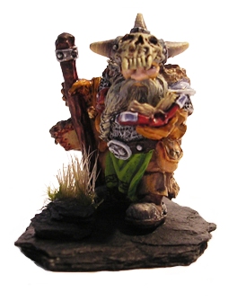 Patras, Dwarf Wizard, Excalibur Miniaturen